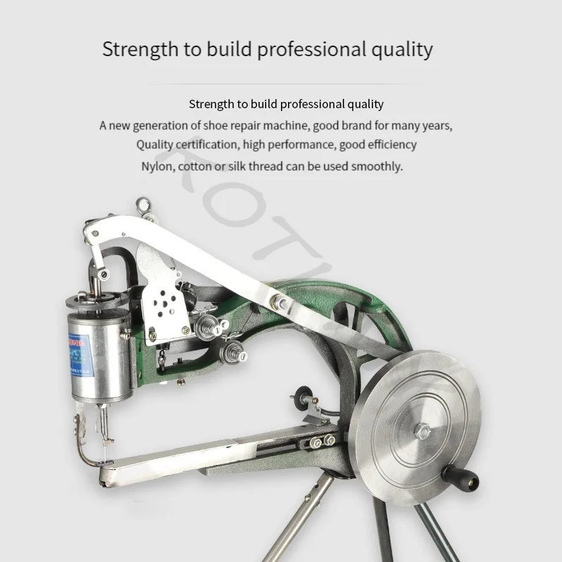Handbetriebene Ledernähmaschine für Schuhe, Taschen & Kleidung – Professionelle Schuhreparaturmaschine
