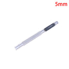 Rundloch Leder Stanze 3–25 mm en Stahl – Präziser Hohl-Lochstanzer für Leder, Kunststoff, Gummi &amp; Dichtungen (DIY Werkzeug) 