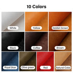 WUTA MBox pflanzlich gegerbtes Vintage Rindsleder – Natürlich genarbtes Vollnarbenleder 6–9 oz für Taschen, Gürtel & Lederhandwerk