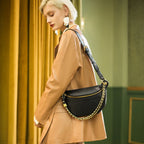 ITAMOOD Echtleder Bauchtasche für Damen – Modische Fanny Pack, Luxuriöse Designer-Gürteltasche & Trendige Crossbody Bag