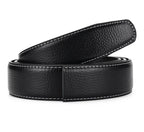 Automatischer Gürtelriemen ohne Schnalle – PU-Leder, 3,5 cm breit, für Herren & Damen