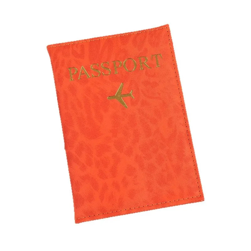 Reise Passhülle 2025 aus PU-Leder – Eleganter Reisepass- & Kartenhalter für Damen & Herren | Schutzcover für Tickets & Ausweise