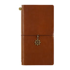 BAXTER Leder-Notizbuch Vintage – Handgefertigtes Reise-Tagebuch im Passformat