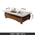 Canapé-lit nordique en cuir au design minimaliste – Canapé-lit modulaire en forme de L/U au canapé-lit avec meubles en bois massif