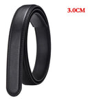 Hochwertiger PU-Ledergürtel ohne Schnalle – Premium Ersatzriemen für automatische Gürtelschnallen