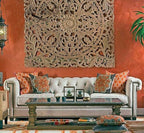 Chesterfield Sofa aus echtem Leder – Hochwertiges Oil-Wax Leder Sofa im American Style, 3-Sitzer Luxus Couch für Wohnzimmer