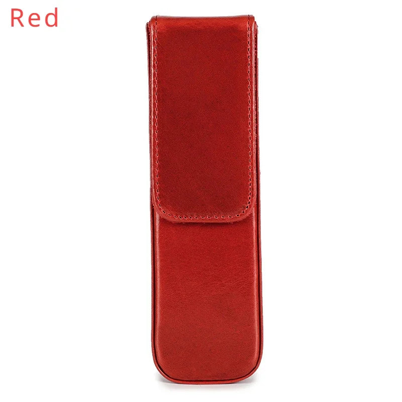 Luxuriöses Füllfederhalter-Etui en véritable cuir – Premium Stifteetui mit 2/3/6/12 Fächern für Büro &amp; Schule 