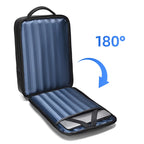 Sac à dos en cuir PU pour hommes – Fonction de chargement USB, sac à dos d'affaires et d'ordinateur portable plus moderne pour bureau et loisirs 