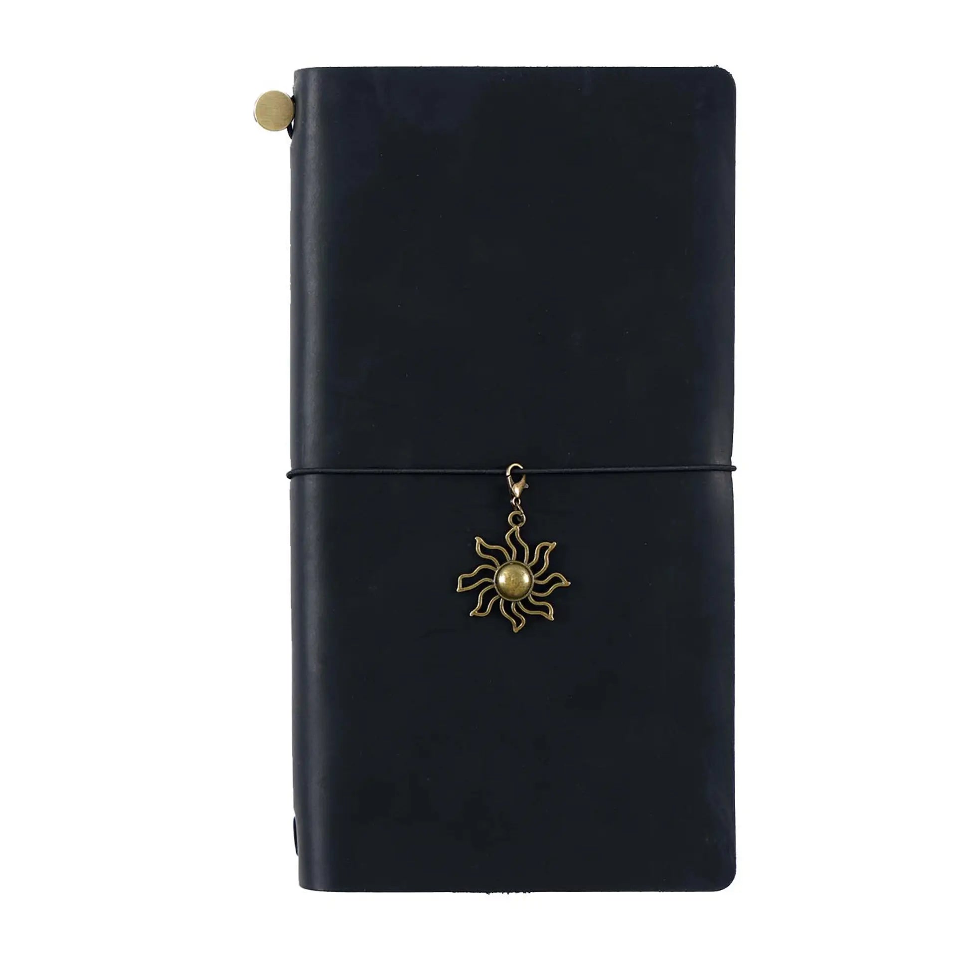 BAXTER Leder-Notizbuch Vintage – Handgefertigtes Reise-Tagebuch im Passformat