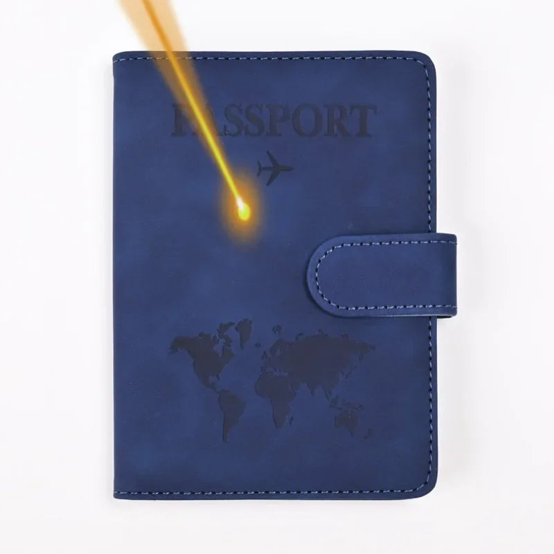 CEXIKA Personalisierte Reisepasshülle – PU-Leder Passport Cover mit Namensgravur als Geschenk zur Hochzeit & Reise