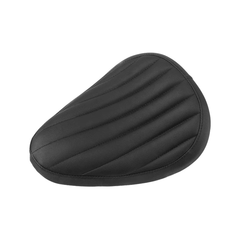 Retro Solo Motorradsitz aus PU Leder – Wasserdichter Einzelsitz für Bobber, Chopper y Custom Bikes 