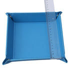 Kreative Faltbare PU Cuir Ablageschale – Plateau de voiturier pour Handy, Schlüssel, Geldbörse &amp; Münzen 