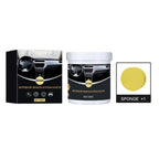 Auto Innenraum Renovierungspaste 100 g – Pflegewachs für Leder, Kunststoff & Gummi | Glanz, Schutz & Auffrischung