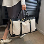 Große Damen Travel Bag 2025 – Modische Schulter- &amp; Reisetasche mit Reißverschluss, leichte Commuter Handtasche mit großem Fassungsvermögen 
