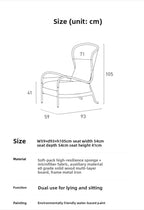 Sofá-silla con micrófono en Toffee Braun – Moderner Single Relaxsessel für Wohnzimmer &amp; Schlafzimmer, vielseitiger Casual Lounge Chair