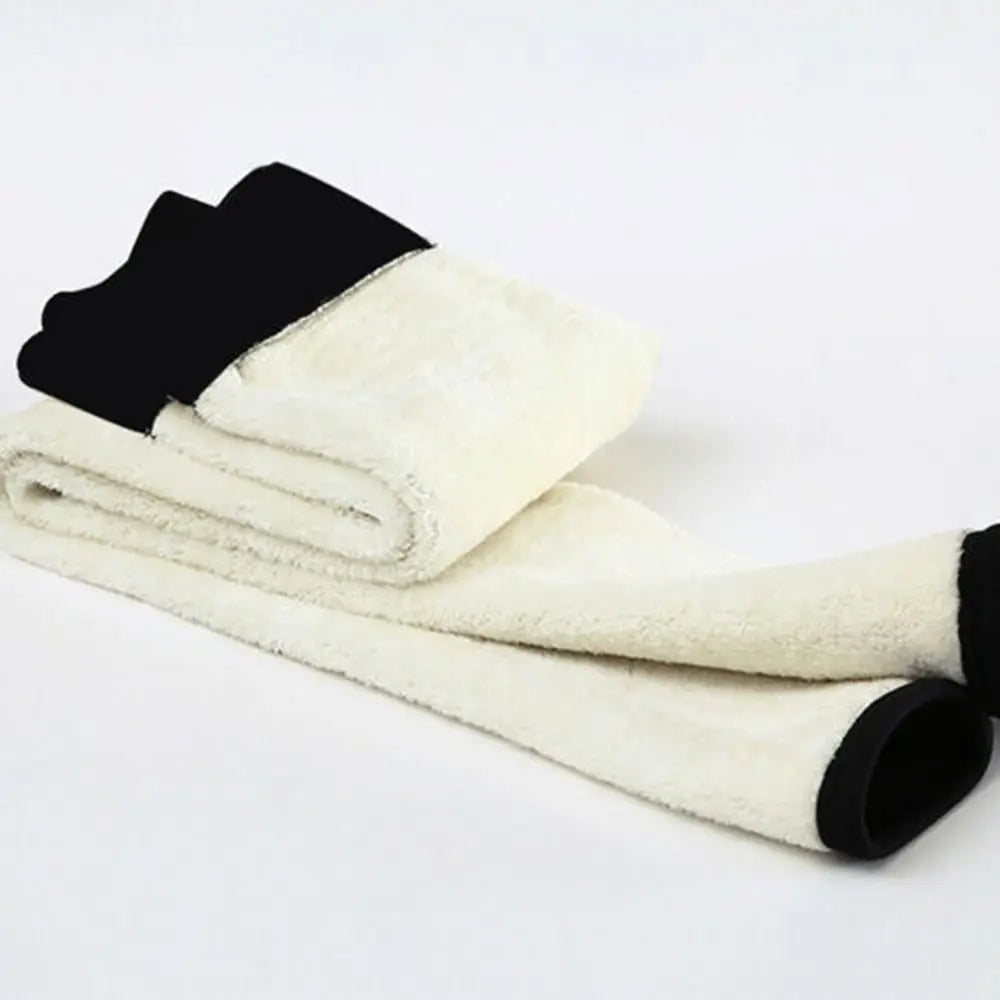 Thermo Fleece Leggings für Damen – Gefütterte Winter Leggings mit Cashmere-Anteil, Stretch & bequemer Passform