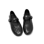 NoEnName_Null Damen Flats – Mary Jane Ballerinas aus weichem PU-Leder, runde Zehen, elegante Slip-On Schuhe für Frühling & Herbst