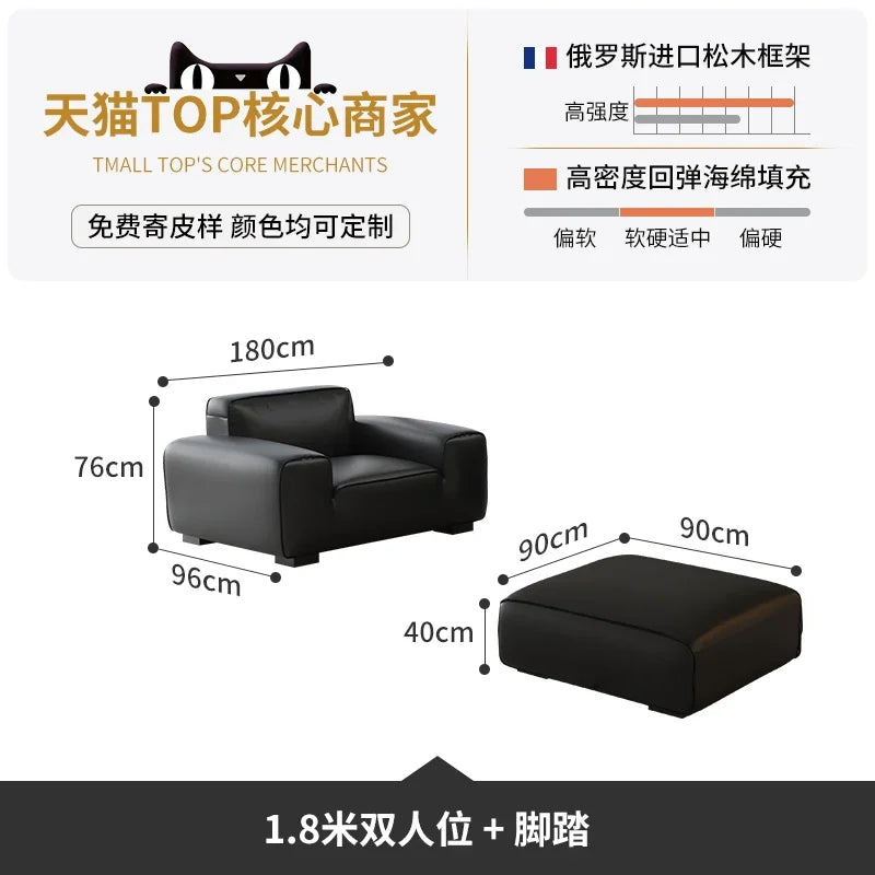 Nordisches Ecksofa in Schwarz – Modernes Relax Sofa im minimalistischen Stil mit Stauraum & Schlaffunktion für Wohnzimmer