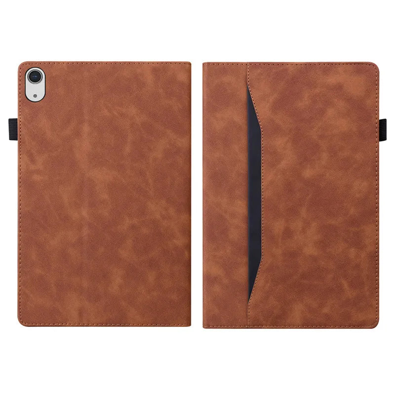 Luxury PU Leder Wallet Case für iPad 11 (11. Generation 2025 / A16) & iPad 10. Generation – Flip Cover mit Kartenfach & Standfunktion