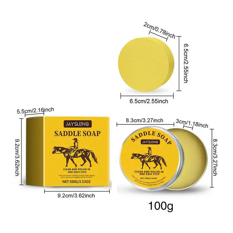 Leder Schuhreiniger &amp; Pflegecreme 100 g – Kratzer Reparatur, Imprägnierwachs &amp; Schutzpflege für Schuhe, Taschen &amp; Möbel 