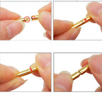 Handgefertigte Lederkette Schwarz/Braun 45–60 cm – Gewachste Flechtkordel mit Edelstahlverschluss für Damen &amp; Herren