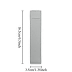 Étui à stylos en cuir PU avec bande élastique – Étui à stylos Schlankes pour journaux, écoles, bureaux et réunions 