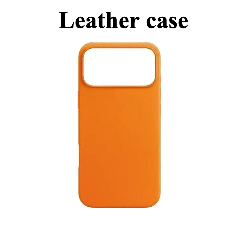 Apple MagSafe Lederhülle für iPhone 17 Pro Max & 16 Pro Max – Magnetisches Case mit kabellosem Laden