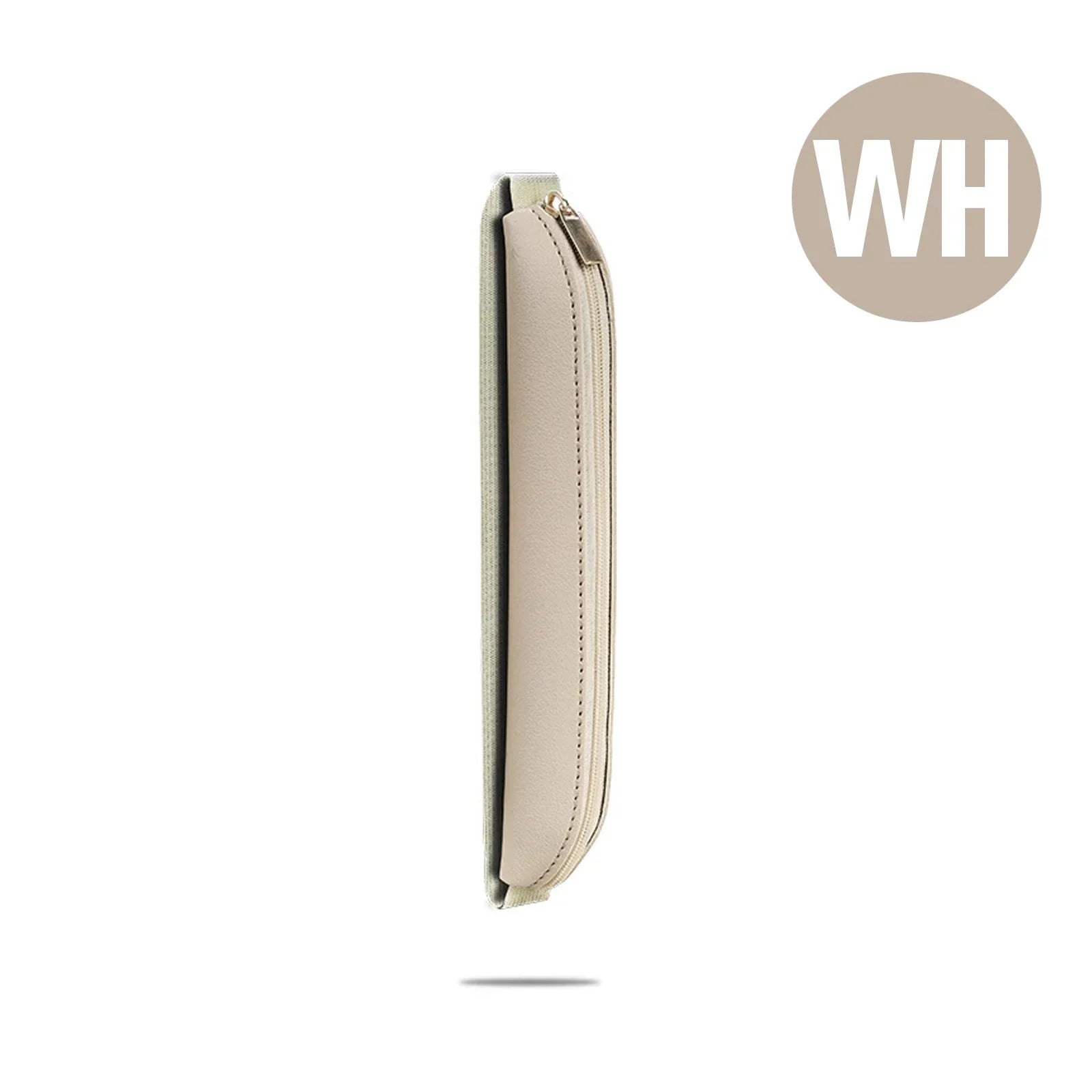 PU Leder Stifteetui mit Buchband &amp; Reißverschluss – Großes Stiftemäppchen für Schule, Büro &amp; Studium 