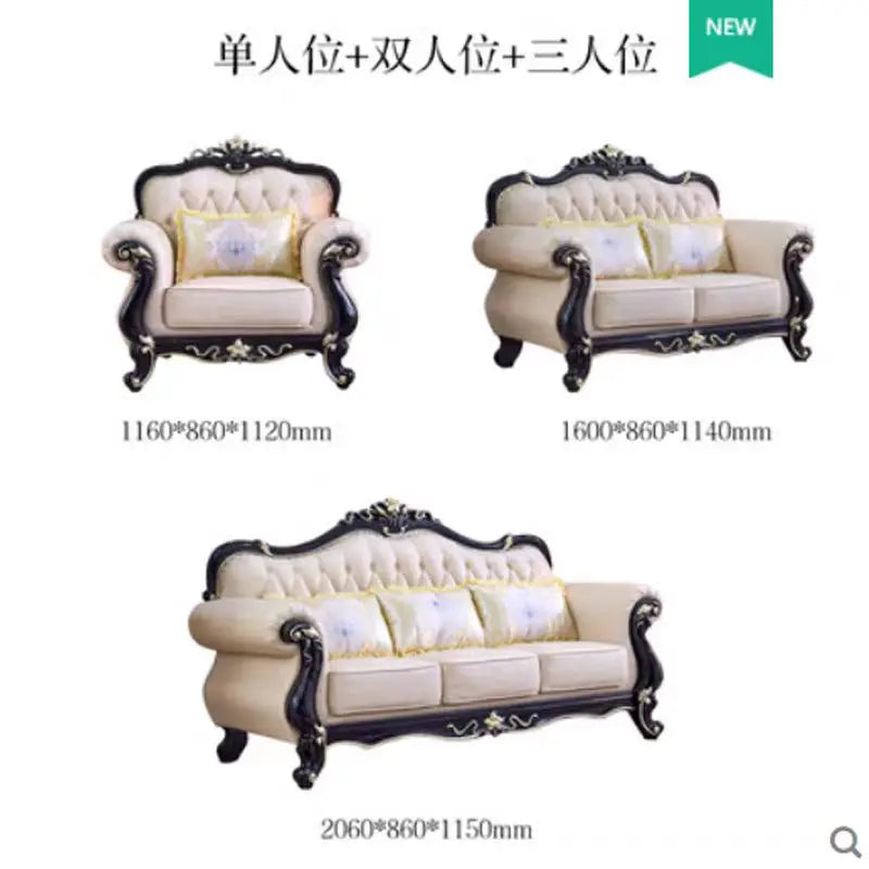 Canapé en cuir design exclusif pour la maison – Canapé moderne en forme de L sur un véritable canapé, configuration individuelle, salon de luxe 