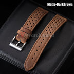 Echtes Rindsleder Uhrenarmband 18mm, 20mm & 22mm – Weiches Vintage Lederarmband für Samsung Galaxy Watch 6, 5, 4 & klassische Uhren