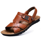 Herren Sandalen in großen Größen – Klassische Roman Sandalen für den Sommer, Bequeme Outdoor & Walking Slipper bis Größe 50