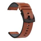 SAMCO Sport Vintage Leder-Uhrenarmband mit Edelstahlschließe - Correa de reloj clásica 18 / 20 / 22 / 24 mm para brazaletes