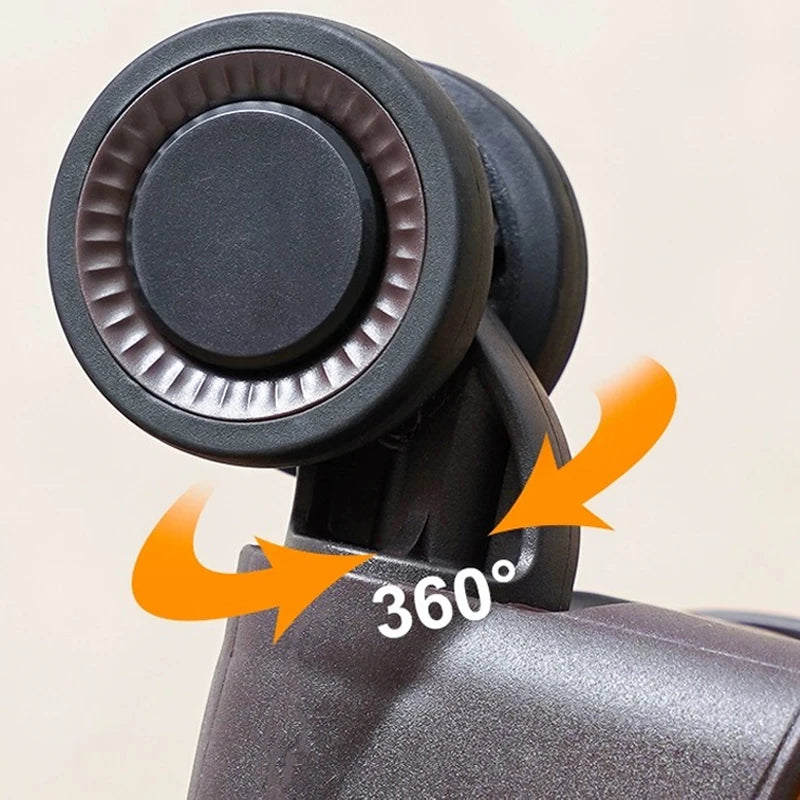 Suninecase 2-teiliges Unisex PU-Leder Rolling Luggage Set – 20/24/28 Zoll Trolley Koffer mit 13 Zoll Handtasche