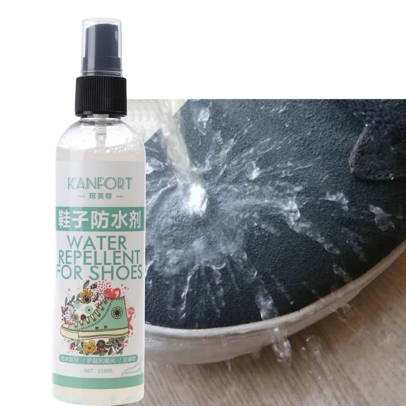 Hydrophobes Schuh Imprägnierspray – Unsichtbarer Wasserschutz für Wildleder, Leder, Canvas, Nubuk & Textilien (100 ml)