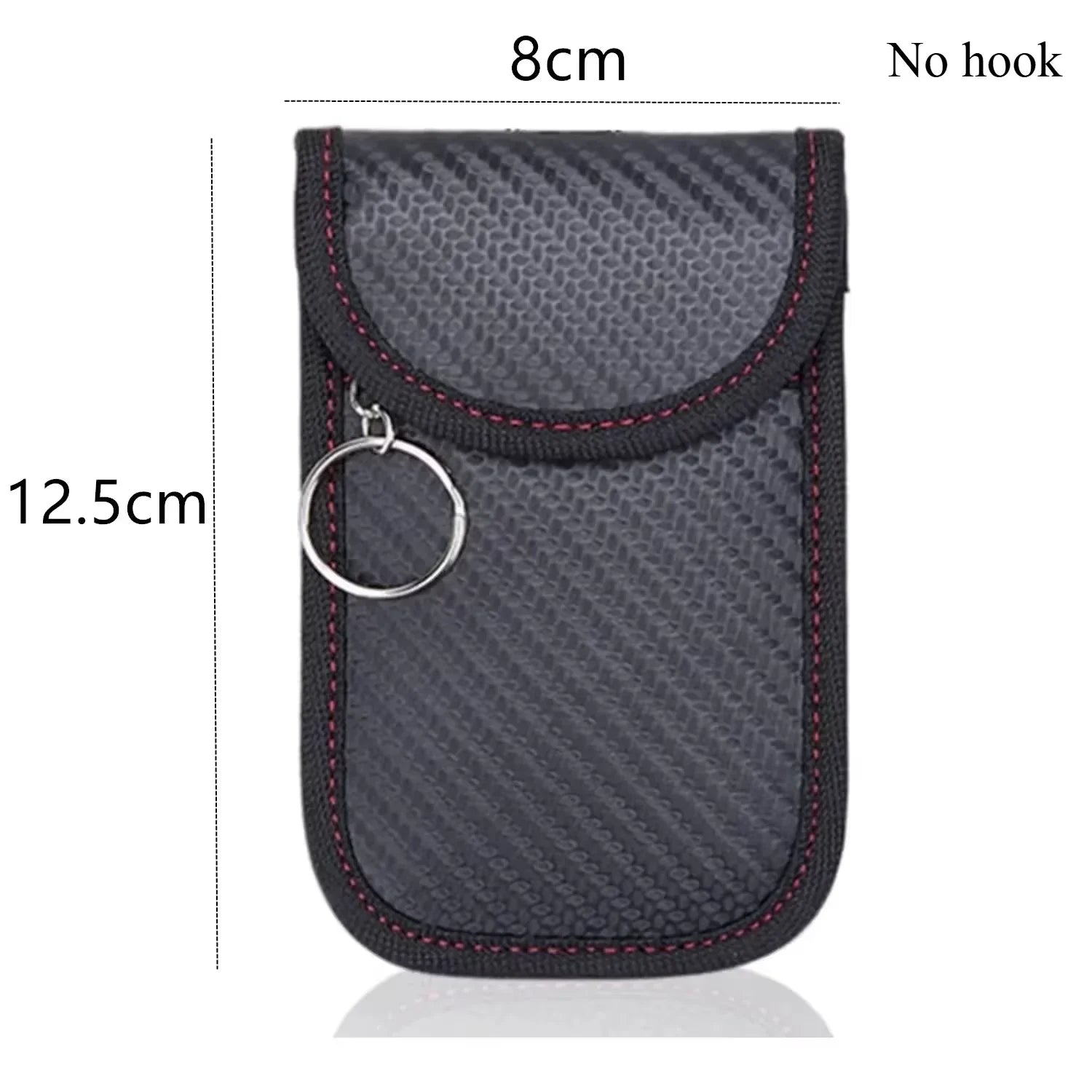 Faraday RFID Schlüssel Tasche – Signalblocker Key Case aus Leder gegen Keyless-Diebstahl & Datendiebstahl (Anti-Theft Schutz)