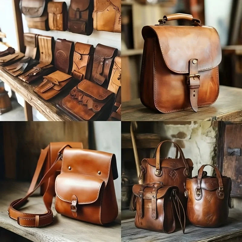 3-teiliges Oval Lederloch Stanzer Set – Ovale Hohlstanzen 1,5–20 mm für Gürtel, Taschen & Lederarbeiten