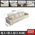 Wasserdichtes Luxus Ledersofa – Modernes L-förmiges Designer Ecksofa mit Schlaffunktion & Stauraum