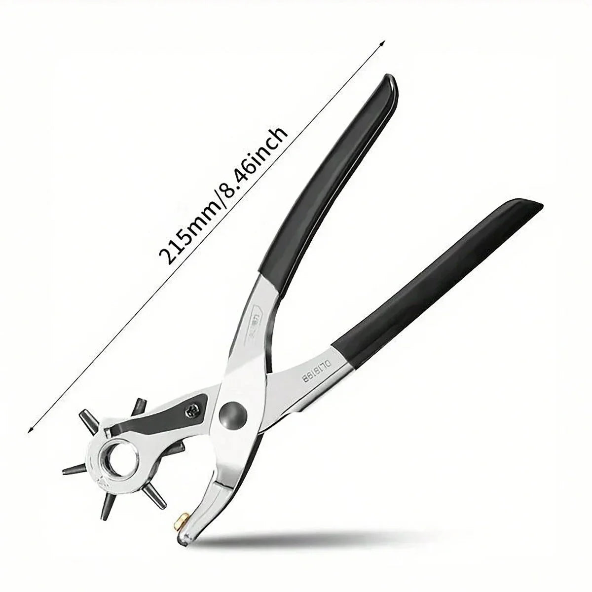 Leder Lochzange für Gürtel & Armbänder – Multifunktionale Edelstahl Gürtelzange zum Stanzen von Löchern für Leder, Taschen & Uhrenarmbänder