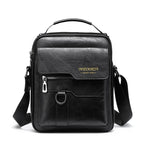 Herren Umhängetasche für 9,7" iPad – PU-Leder Crossbody Bag, Business & Reise, Modischer Messenger Bag