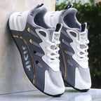 Luxus Herren Ledersneaker – Hochwertige Casual Sportschuhe, Plattform-Sneaker für Alltag, Fashion & Running