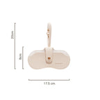 Luxus Wing Bag en cuir – Grand sac fourre-tout avec argent ou or, sac à main tendance pour femme. 