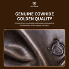 BULLCAPTAIN Sacs à main en cuir pour hommes – Grande taille, sacs multifonctions, décontractés et professionnels