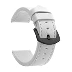SAMCO Sport Vintage Leder-Uhrenarmband mit Edelstahlschließe - Correa de reloj clásica 18 / 20 / 22 / 24 mm para brazaletes