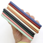 2er-Set personalisierte PU-Leder Untersetzer mit kostenloser Gravur – Runde Kaffee- & Getränkeunterlagen als Hochzeitsgeschenk & stilvolle Tischdeko