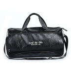 AND THE LIKE Unisex Fitness- & Reisetasche – Gym Bag aus Mikrofaser mit Trocken-/Nass-Trennung, Schulter- und Handtasche für Männer & Frauen