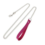 Collier ras du cou gothique punk rose – Collier en cuir PU avec Ketten &amp; Nieten, collier gothique tendance pour femmes 