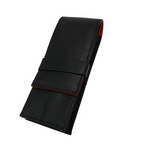 Echtleder Füllfederhalter Etui aus Rindsleder – Elegantes Pen Case für 3 Stifte | Hochwertige Leder Stiftetasche für Büro, Geschenk & Schreibliebhaber