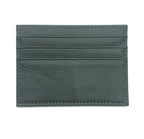 Personalisierter Leder Kartenhalter mit Initialen – Slim Wallet aus echtem Rindsleder für Damen &amp; Herren