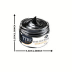 Schwarzes Innenraum Pflegewachs – Reifen- & Kunststoffpflege für Armaturenbrett, Kunstleder, Sitze & Möbel mit UV-Schutz