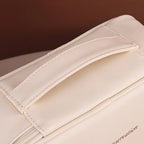 Große Reise Kosmetiktasche aus PU-Leder – Mehrlagiger, abnehmbarer Make-up & Toiletry Organizer, wasserdicht & elegant